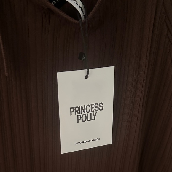 Princess Polly Chocolate Sleeveless Mini Dress - Picture 5 of 7